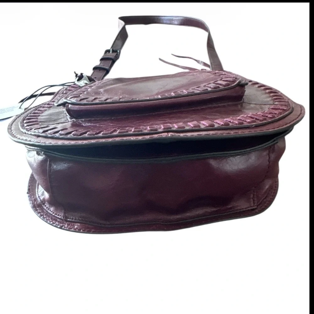 Rebecca Minkoff Small Vanity Saddle Cherry Crossbody Bag NWT